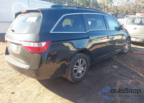 2012 Honda Odyssey Ex-L z USA, uszkodzony, nr VIN 5FNRL5H60CB067627